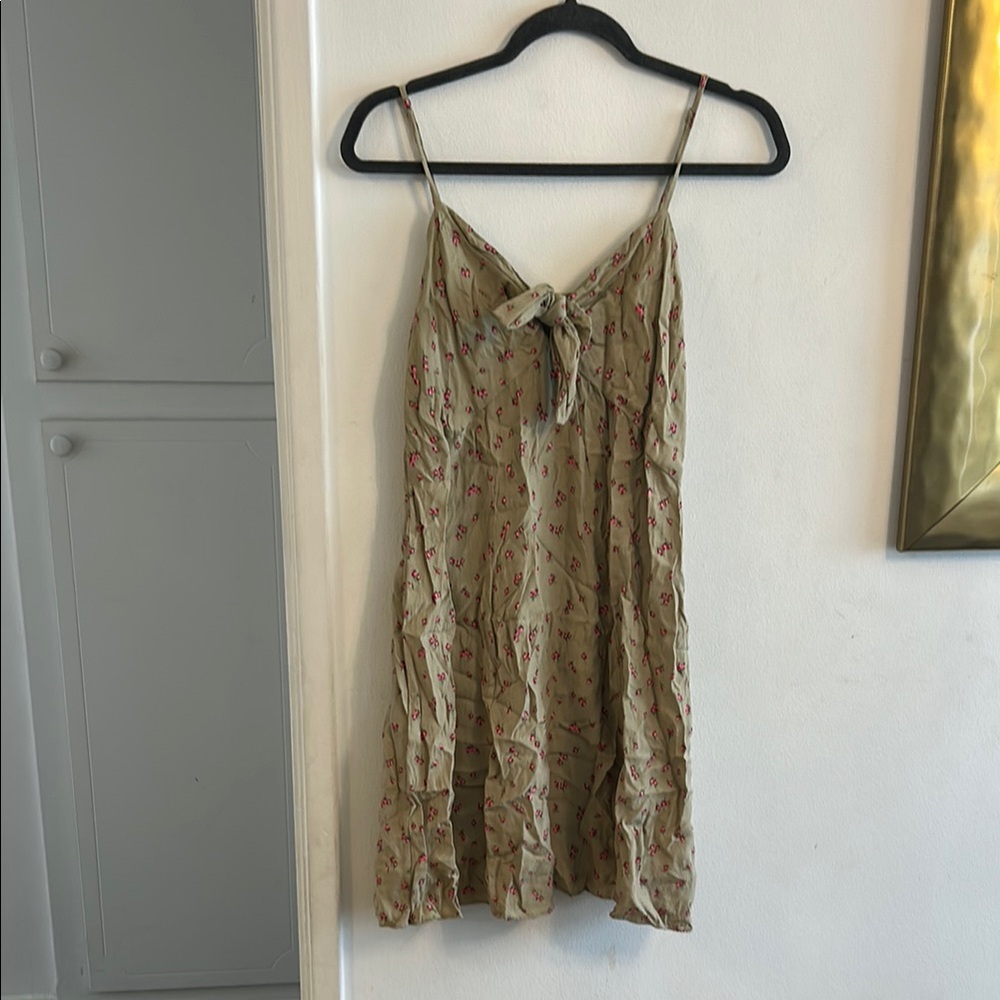 Floral Spaghetti Strap Dress